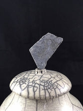 Load image into Gallery viewer, Raku Urn With Stone Finial