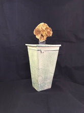 Load image into Gallery viewer, Raku Urn With Coral