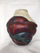 Load image into Gallery viewer, Raku Vase--"Venus of Willendorf"