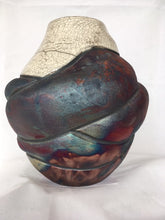 Load image into Gallery viewer, Raku Vase--"Venus of Willendorf"