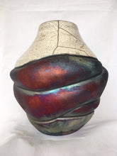 Load image into Gallery viewer, Raku Vase--"Venus of Willendorf"