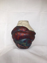 Load image into Gallery viewer, Raku Vase--"Venus of Willendorf"
