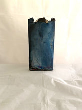Load image into Gallery viewer, Metallic Blue Raku Vase
