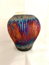 Load image into Gallery viewer, Copper Raku Vase
