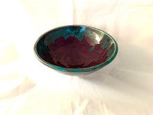 Load image into Gallery viewer, Wide Purple Bowl
