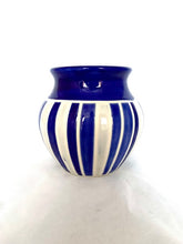 Load image into Gallery viewer, Blue Striped Vase
