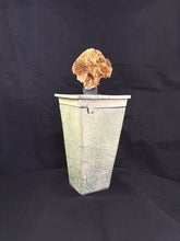 Load image into Gallery viewer, Raku Urn With Coral
